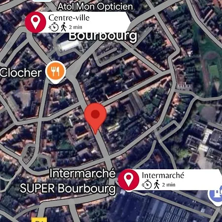 Machy - Centre-ville Et Parking Gratuit Apartment Bourbourg