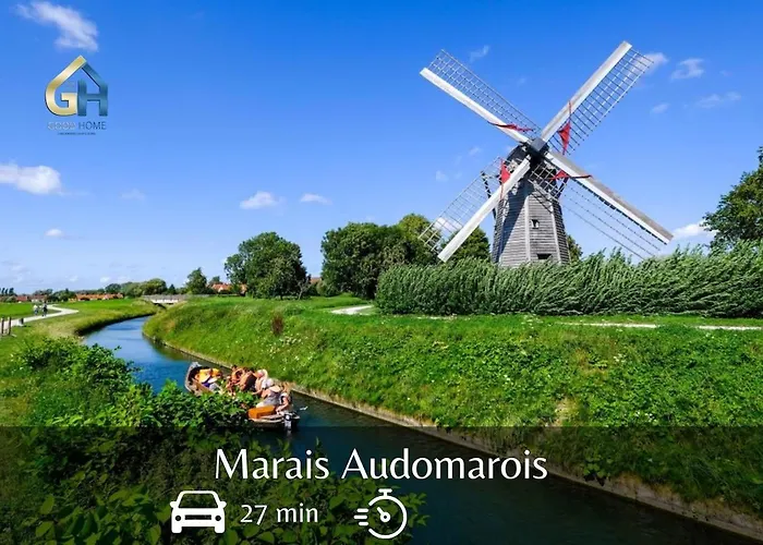 Apartmán Machy - Centre-ville Et Parking Gratuit Bourbourg