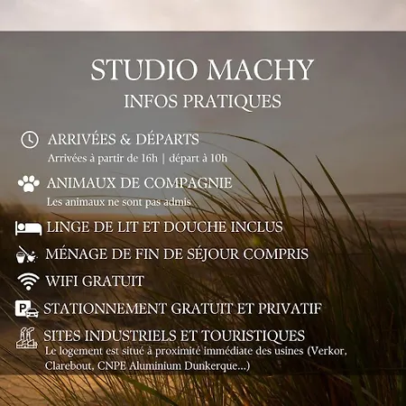 Machy - Centre-ville Et Parking Gratuit Apartman Bourbourg