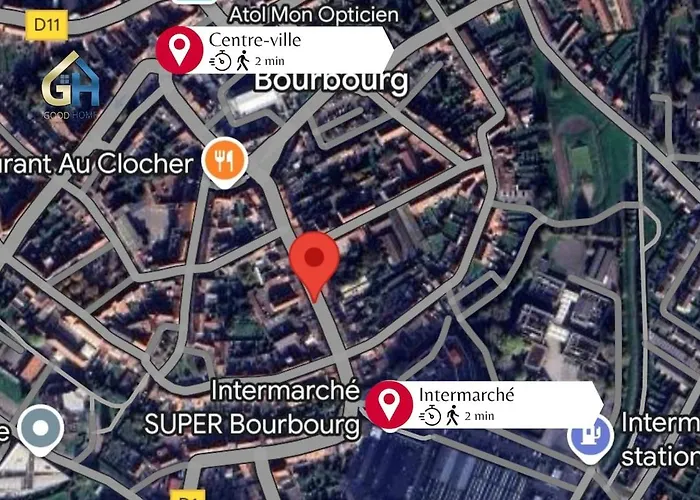 Machy - Centre-ville Et Parking Gratuit Appartamento Bourbourg